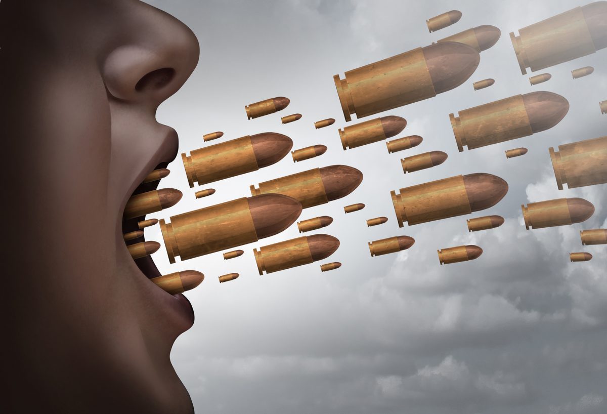 Words… A torch for peace or the greatest weapon of mass destruction